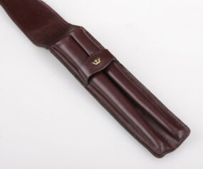 Vintage brown Pen case