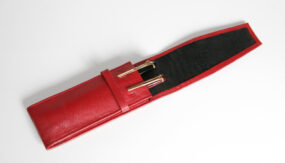 _MG_9143 Leather Pouch in red