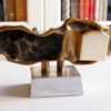 _MG_3807 Rare David Marshall Table Clock Brutalist Bronze 70s