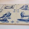 Antique Set of 8 Portugal/Portuguese tiles 19th Century "Lusitania Coimbra"