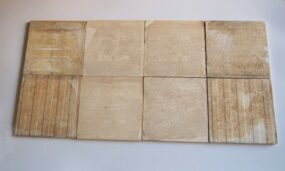 Antique Set of 8 Portugal/Portuguese tiles 19th Century "Lusitania Coimbra"