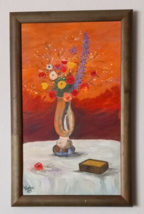 5A Oil Canvas Painting 51 x 32 cm