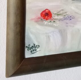 5C Oil Canvas Painting 51 x 32 cm