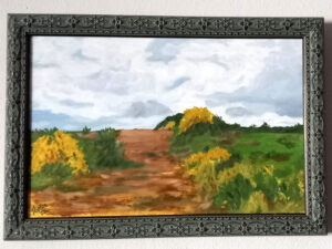 6A Oil Canvas Painting 46 x 32 cm