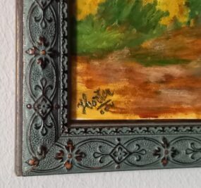 6B Oil Canvas Painting 46 x 32 cm