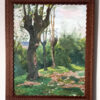 7A Oil on Wood Panel Painting 46 x 38 cm