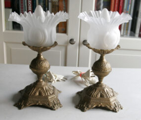 Pair of Vintage Art Deco Lamps 50´s