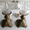 Pair of Vintage Art Deco Lamps 50´s