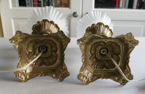 Pair of Vintage Art Deco Lamps 50´s